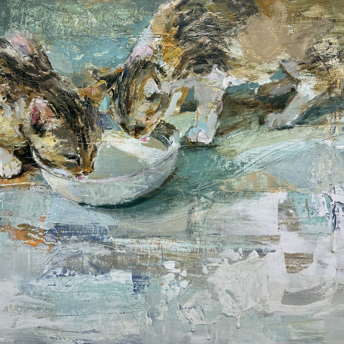 2026 · Gatos bebiendo leche